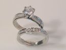 Diamond Ring Set - In Platinum